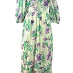 Free People Golden Hour Maxi Dress White Floral Goddess Ethereal XS NWT Bohemian Photo 2