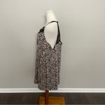 Cacique  Sleep Dress Nighty Night Gown Halter Lace Cotton Modal Black Pink Grey Photo 3