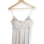 BHLDN Freya Satin Charmeuse Bridesmaid Dress in Champagne Sz 2 NWT Anthropologie Photo 10