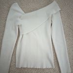 Lillusory Off The Shoulder Sweater White Size XS Photo 1