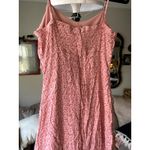 Row A Floral Milkmaid Maxi Slip Dress Small Pink Ruffle Coquette Cottagecore Photo 4