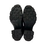 Steve Madden  Goucho Women's Black Leather Chunky Block Heel Ankle Boots Size 10 Photo 3