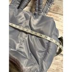 Jadelynn Brooke  Puffer Quilted Messenger Crossbody Bag Gray Computer Zipper Photo 9