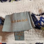 Skies Are Blue  Embroidered Floral Off The Shoulder Top (S) Photo 5