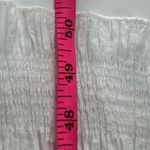 Hunter Bell  Poppy Dress white tiered sz L Photo 8