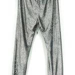 David Lerner  Sequin Lounge Joggers Silver S Photo 2