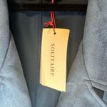 Solitaire NWT  Anthropologie Faux Suede Belted Trench Coat Size XL Photo 2