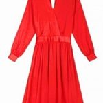 FRNCH Paris Aurélie red midi cocktail party dress Photo 2