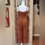 Derek Heart  ruffled cropped drawstring jumpsuit Photo 1