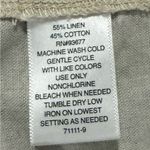 Liz Claiborne 2 Pairs of  Women's Cream and White Capris with Tie Belt Photo 6