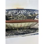 Sakroots Large Smartphone Wristlet Crossbody Navy & Cream Floral Zip Around Photo 6