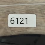 Studio Park Blouse Heart Print Ruffle Neck Long Sleeve Top Black Red Women Large Photo 7