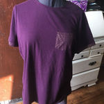 Lane Bryant 14/16 T-shirt, gold diamond accents Photo 0