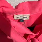 Macy's Court & Rowe Bright Pink Blouse Photo 4