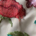 Carmen Marc Valvo  floral embroidered dress Photo 10