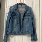 Merona  Classic Button Down Blue Denim Jacket Women’s Size Small Photo 0