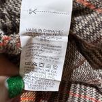 NWT MakeMeChic Apricot Plaid Pleated Mini Skort Drop Waist A Photo 8