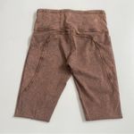 Lululemon Fast and Free Tight Leggings Side Pockets Ice Dye Wash Brown Earth 25” Photo 8