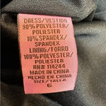 Eliza J  Black Whimsigoth Velvet Formal Cocktail Dress Bubble Hem Size 6 Small Photo 5