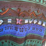 Leslie Belle tropical 80s retro blazer. Blue Size 10P Photo 4