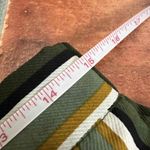 Neiman Marcus NWT AOTC Green Striped Wide-leg High-waisted Womens Trousers Size Large Photo 4