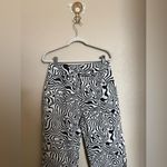 The Ragged Priest  Mono Marble Dad Jean Size 30 Black White‎ Denim Messenger Photo 4