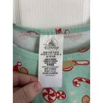 Disney Mickey Mouse Gingerbread Christmas Pajama Size 1X Candy Cane Holiday Pjs Photo 5