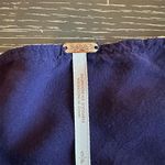 Free People Sunset Dreams Tunic Blue Floral V-Neck Flared Sleeve Ruffle Top sz S Photo 8