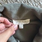 Hippie Rose  green cotton button down sweater  Photo 1