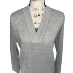 Falls Creek  gray waffle pullover‎ top XL Photo 1