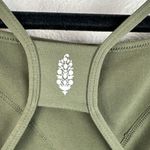 Free People Movement Side To Side Performance Jumpsuit Size Medium Olive Green Photo 5