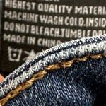 Skinny Fries Medium Wash Red Striped High Waisted Shortie Denim Shorts Junior 11 Size undefined Photo 4