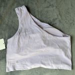 Lululemon  Align Asymmetrical Tank - Lilac Grey - Size 10 Photo 2