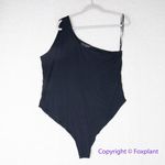 Eloquii New! One Shoulder Bodysuit black, women plus size 18/20 Photo 2