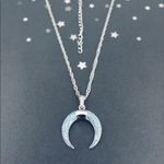 Blue Moon Necklace Silver Photo 1