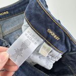 Michael Kors Skinny Jeans Womens 8 Blue Dark Wash Stretch Denim Classic Style Photo 3