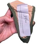 J.Crew Green Jacquard Cheeky Bikini Bottom NWT Small High Cut Midrise Preppy Photo 5