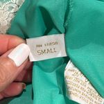 Vintage 60s/70s Claire Sandra Lucie Ann Lace Detail Green Maxi Nightgown Dress Photo 6