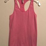 Under Armour Heat Gear Racerback Pink Striped Tank Top Photo 0