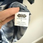 Mud Pie NWT  Tybee Cover Up in Navy & White Tie Dye Size S Photo 6