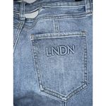 LNDN Landon Denim Sunday Jeans Cutout Waist Detail Light Wash‎ Straight Blue Size 29 Photo 6