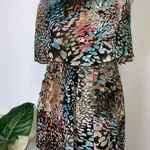 Urban Outfitters Modern Love  Multicolor Spaghetti Strap Overlay Dress S Photo 0