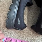 Skechers Goga Mat Black Knit Sneakers Slip On Shoes NO TIE Women's Size 9 Photo 8