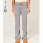 Hollister Logo Graphic Boot Flare Sweatpants Heather Grey Womens Size Large NWT Photo 3
