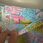 Lilly Pulitzer  Lavender Skirt in Written in the stars astrology print size 2 Photo 2