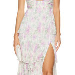 ASTR  the Label Emmi Floral Print Ruffle Dress Photo 0