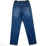 Camila Coelho  Studded Straight Leg Jeans Size 8 High Rise Medium Wash Photo 1