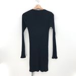 Michael Lauren Jovan Mini Dress in Black Photo 7