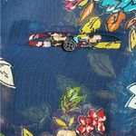 Kut From The Kloth  Floral V-neck Lightweight Sheer Floral Long Sleeve Blouse Photo 2