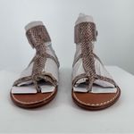 Sam Edelman Women’s Mollie Gladiator Sandals in Sesame Snakeskin size 5.5 NEW Photo 2